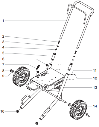 GPX 165 Cart Assembly